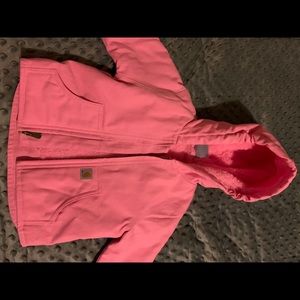 Carhart pink jacket BNWOT size 18 months